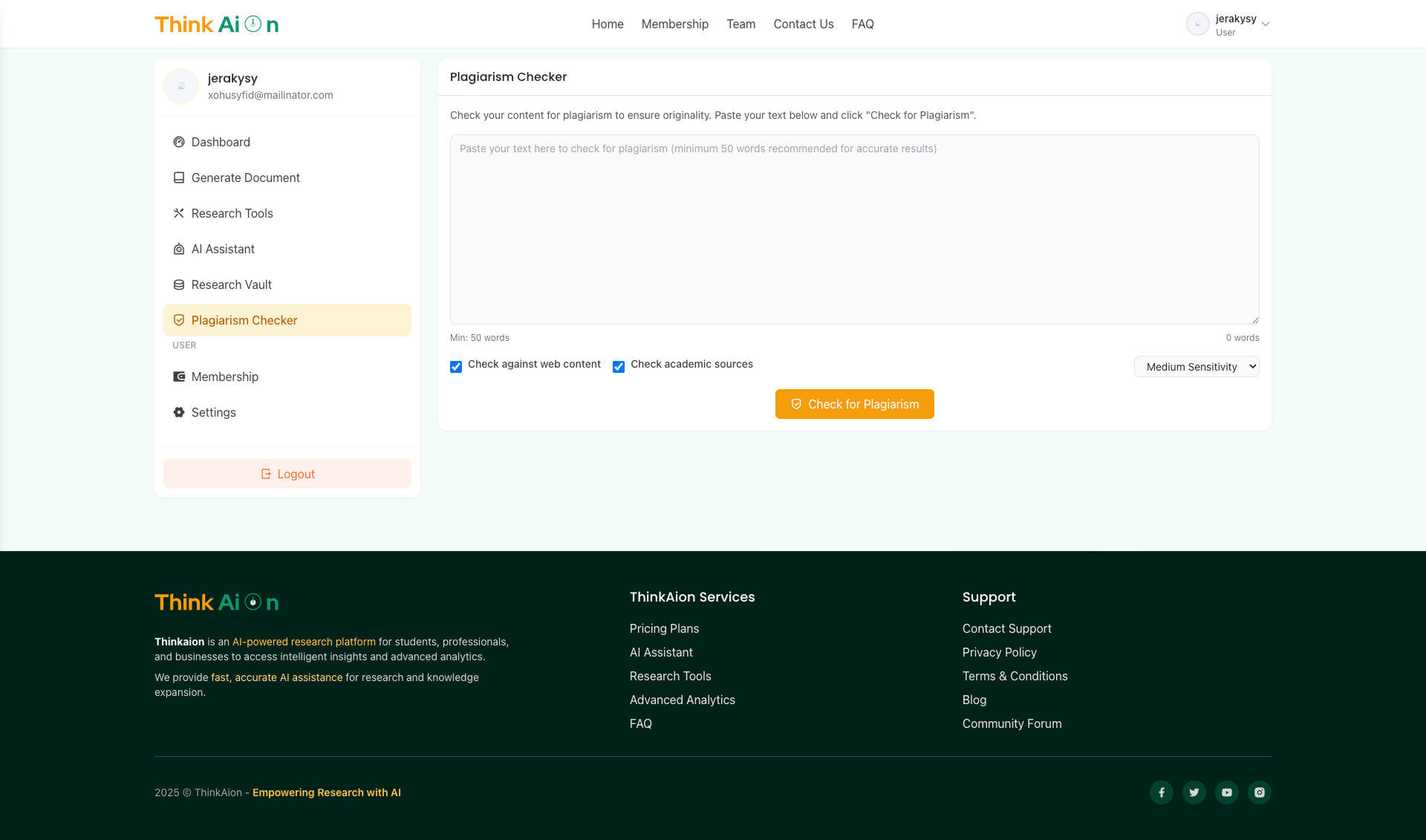ThinkAion Features